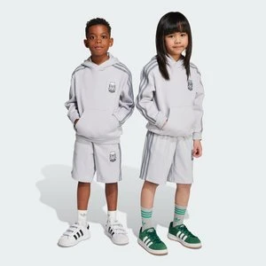 Zestaw dla dzieci z bluzą z kapturem i spodenkami adidas x Minecraft