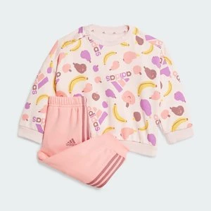 Zestaw dresowy Essentials Allover Print Kids Adidas