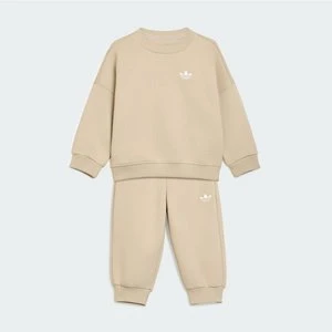 ZESTAW DRESOWY O LUŹNYM KROJU Z OKRĄGŁYM DEKOLTEM Adidas