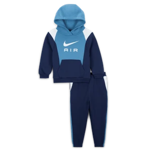 Zdjęcie produktu Zestaw dzianinowa bluza i spodnie dla niemowląt Nike Air (12–24 M) - Niebieski