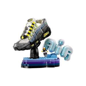 Zestaw klocków do zbudowania buta z ekskluzywną figurką Nike Air Max 95 x LEGO® - Szary