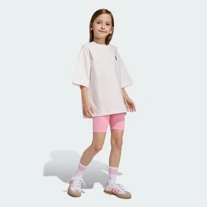 Zestaw kolarski dla dzieci z szortami i koszulką Adidas