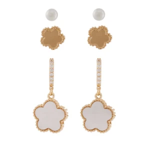 Zestaw kolczyków Aldo Jende 13995031 Złoty