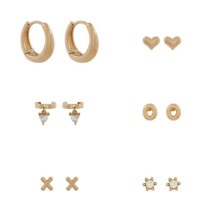 Zestaw kolczyków Aldo Soha 13935199 Złoty