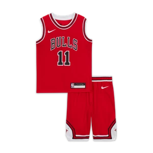 Zestaw koszulka i spodenki w pudełku dla dużych dzieci (chłopców) Nike NBA DeMar DeRozan Chicago Bulls Icon Edition - Czerwony