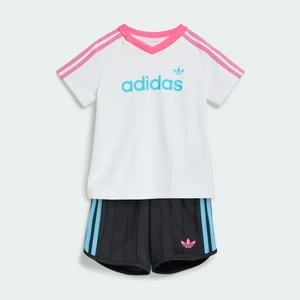 ZESTAW KOSZULKI I SZORTÓW PINSTRIPES SPRINTER Adidas