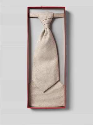 Zestaw krawatów z poszetką w pudełku prezentowym Wilvorst