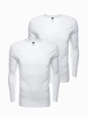 Zestaw longsleeve męski V-NECK - mix 2-pak V3 Z41
 -                                    L