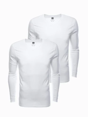 Zestaw longsleeve męski V-NECK - mix 2-pak V3 Z41
 -                                    XL