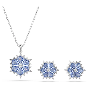 Zestaw Magic, Płatek śniegu, Niebieski, Powłoka z rodu Swarovski