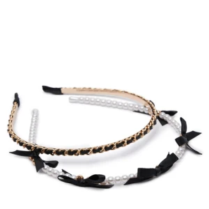 Zestaw opasek do włosów Aldo Kalilah 13935289 Czarny