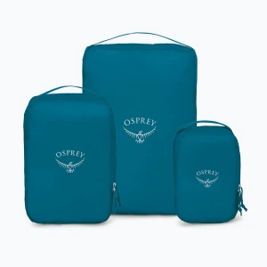 Zestaw organizerów Osprey Ultralight Packing Cube waterfront Niebieski