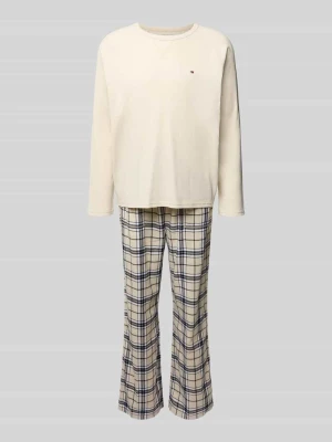 Zestaw piżamowy o kroju regular fit z mieszanki bawełny Tommy Hilfiger