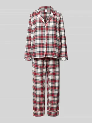 Zestaw piżamowy o kroju relaxed fit z czystej bawełny ekologicznej model ‘Helga’ CCDK Copenhagen