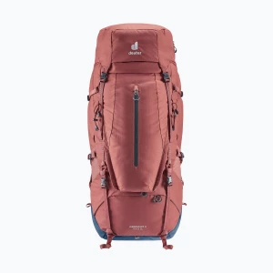 Zestaw plecaków trekkingowych damskich deuter Aircontact X 70+15 SL redwood / ink