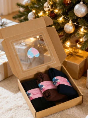 Zestaw podkolanówek z wełną Take It Slow ONE SIZE