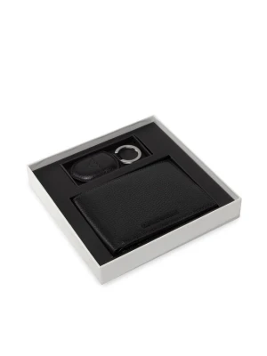 Zestaw portfel i brelok Emporio Armani Y4R222 Y068E 80001 Czarny