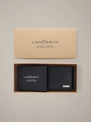 Zestaw Portfel Skórzany Plus Pudełko Prezentowe Lancerto