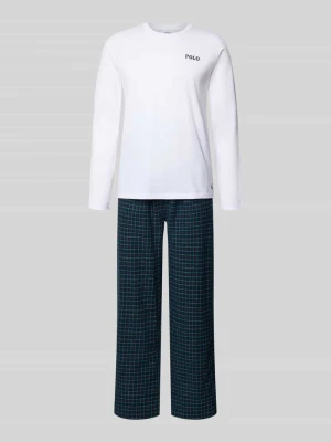 Zestaw prezentowy z piżamą flanelową Polo Ralph Lauren Underwear