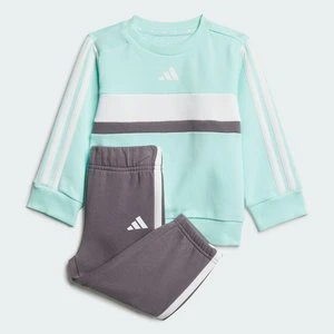 Zestaw Seasonal Essentials Tiberio 3-Stripes Fleece Crew Kids Adidas