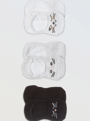 Zestaw skarpet w stonowanej kolorystyce z motywem zwierzęcym 3-PAK Reporter