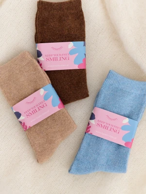 Zestaw skarpetek wełnianych Morning Magic ONE SIZE