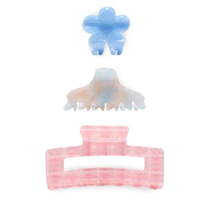 Zestaw spinek do włosów ONLY 15340115 Różowy