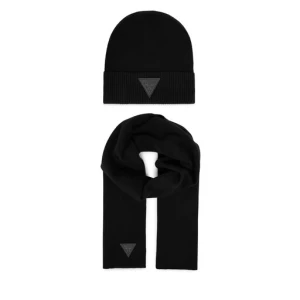 Zestaw Szalik i Czapka Guess GFBOXM P6103 Czarny