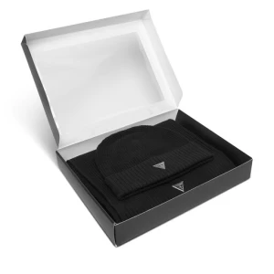 Zestaw Szalik i Czapka Guess M4BZ14 Z2W80 Czarny