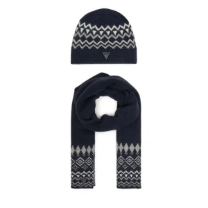 Zestaw Szalik i Czapka Guess M4PZ60 Z3LQ0 Granatowy