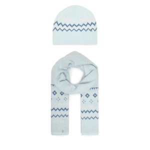 Zestaw Szalik i Czapka Guess W5PZ18 Z3LQ0 Niebieski