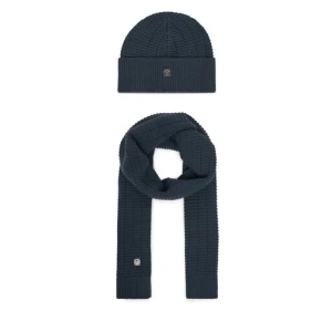 Zestaw Szalik i Czapka JOOP! Feranto 30048148 Granatowy