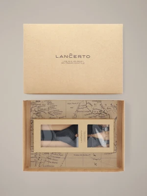 Zestaw Szelki Męskie Plus Pudełko Prezentowe Lancerto