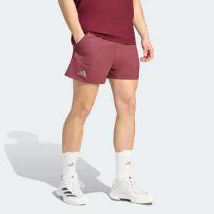 Zestaw: szorty z krótkimi legginsami Adidas bordowy