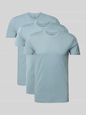 zestaw t-shirtów o kroju regular fit z czystej bawełny w zestawie 3 szt. Polo Ralph Lauren Średnioszary