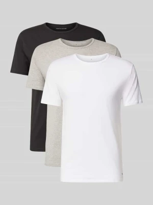 Zdjęcie produktu zestaw t-shirtów o kroju slim fit z mieszanka bawełny w wielopak: 3 szt. Tommy Hilfiger