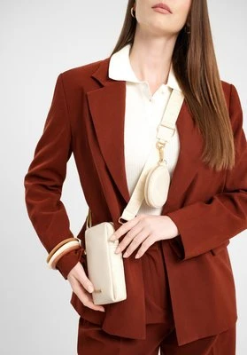 Zestaw torebek crossbody z ekoskóry kremowy Wittchen