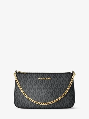 Zestaw upominkowy ze średnią torebką z logo i etui na karty Michael Kors Outlet