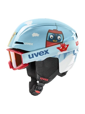 Zestaw Uvex Viti Set - light blue birdy