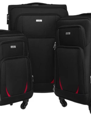 Zestaw walizek podróżnych miękkich - Peterson Merg