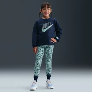 Zestaw z bluzą i legginsami dla małych dzieci Nike Wild Warmth - Zieleń