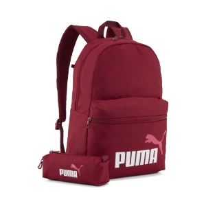 Zestaw z plecakiem PUMA Phase 20 l, Akcesoria, Czerwony