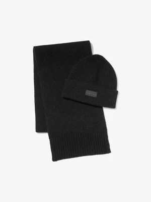 Zestaw z wełnianą czapką i szalikiem Michael Kors Mens