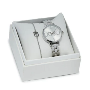 Zestaw zegarek i bransoletka Liu Jo Couple Plus TLJ2036 Srebrny