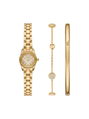 Zestaw zegarek i bransoletka Michael Kors Lexington Set MK4944SET Złoty