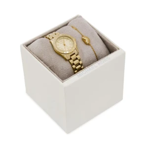Zestaw zegarek i bransoletka Michael Kors Lexington Set MK4992SET Złoty