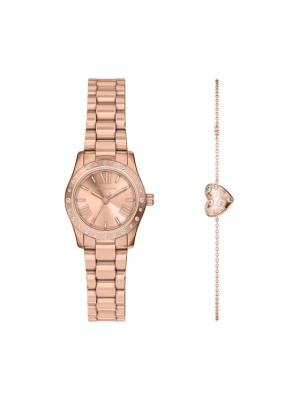 Zestaw zegarek i bransoletka Michael Kors Lexington Set MK4994SET Różowy