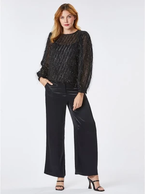 Zibi London Bluzka w kolorze czarnym rozmiar: 42
