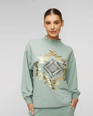Zdjęcie produktu Zielona Bluza Damska Deha