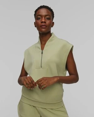 Zielona Bluza Damska Varley Loretta Half Zip